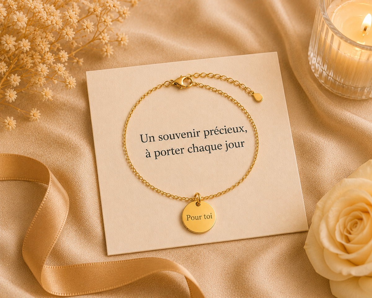 Bracelet Personnalisé Chaine Fine