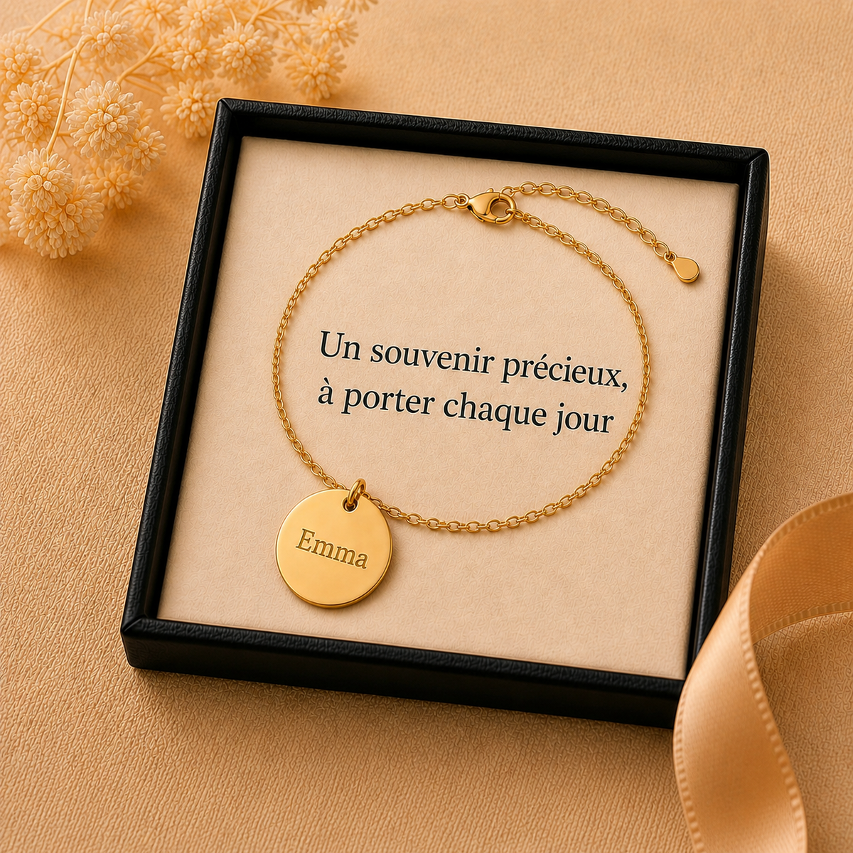 Bracelet Personnalisé Chaine Fine