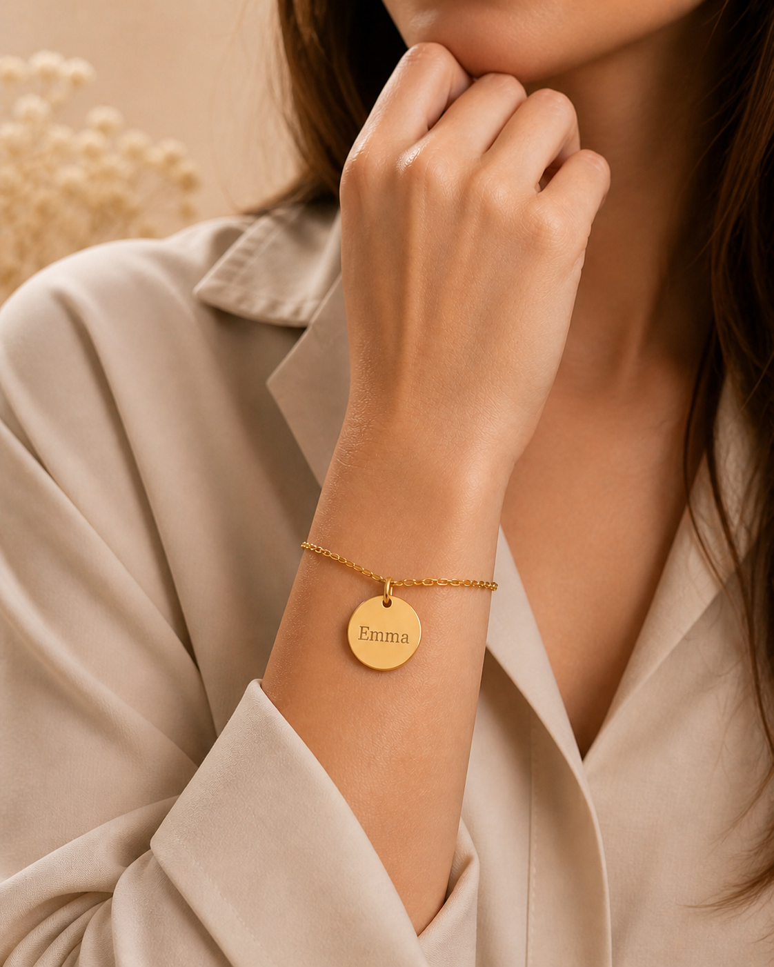 Bracelet Personnalisé Chaine Fine