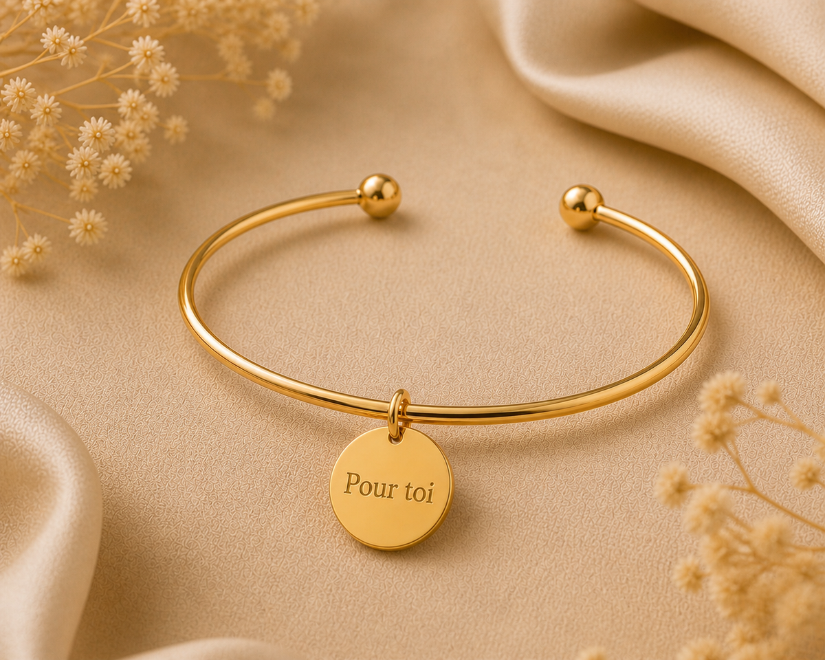 Bracelet Jonc personnalisé